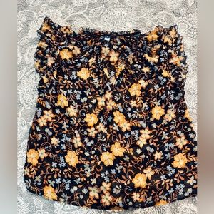 OLD NAVY cap/flutter sleeve blouse